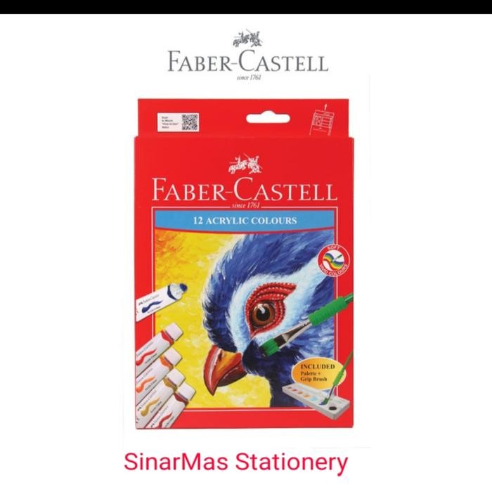 

Faber Castel 12 Acrilic Colours - Cat Acrilic 12 Warna by fajar SA