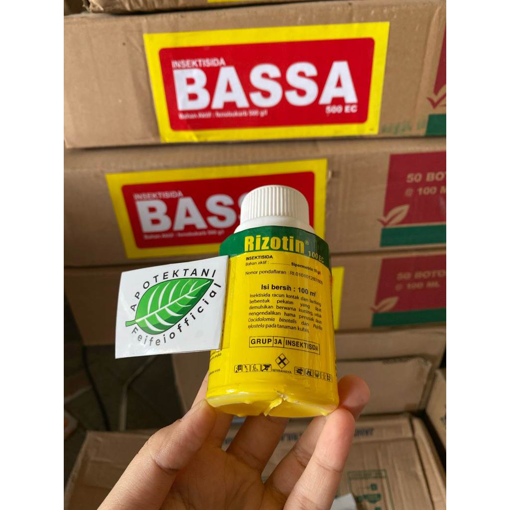 RIZOTIN 100 EC 100 ML INSEKTISIDA / RIZOTIN 100ML
