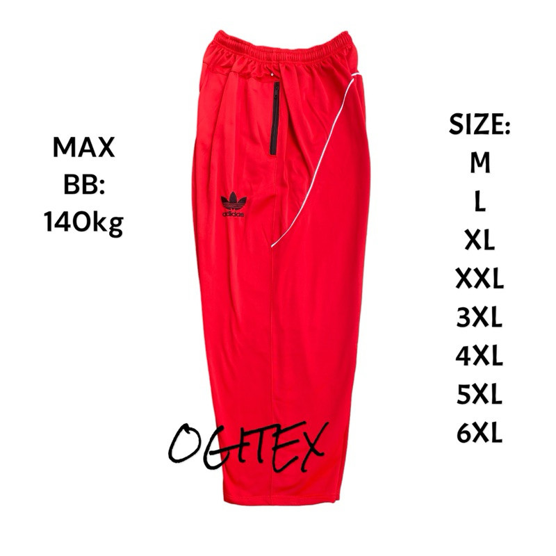 Celana Panjang Training Olahraga Kantong Resleting