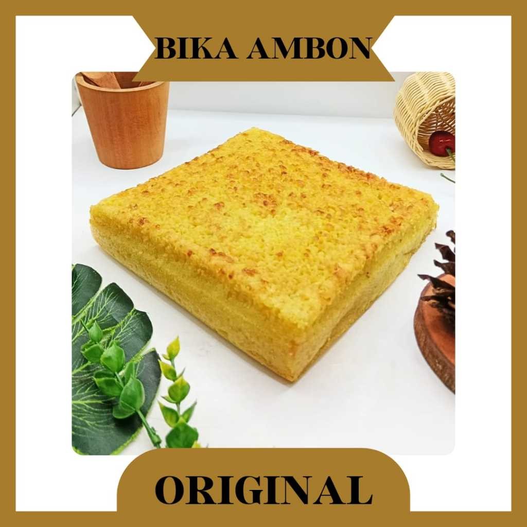 

Bika Ambon / Bikang Ambon Original Khas Medan Ukuran 17 x 17 / Kue Sarang Semut / TERMURAH