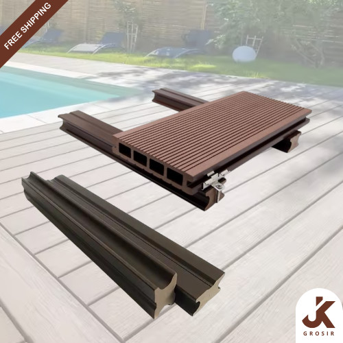 JK Joist WPC Decking | Dudukan Decking WPC | Holo Rangka Decking WPC | Aksesoris Wpc Decking Outdoor