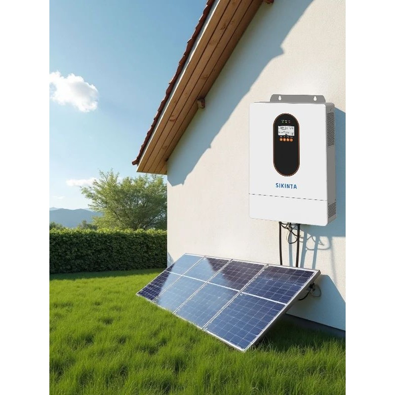 Hybrid Solar Inverter MPPT Energy Saving 12KW Photovoltaic Inverter for Home Power System