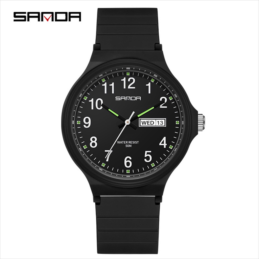Jam Tangan Analog Wanita Pria SANDA 6060 Watch Original