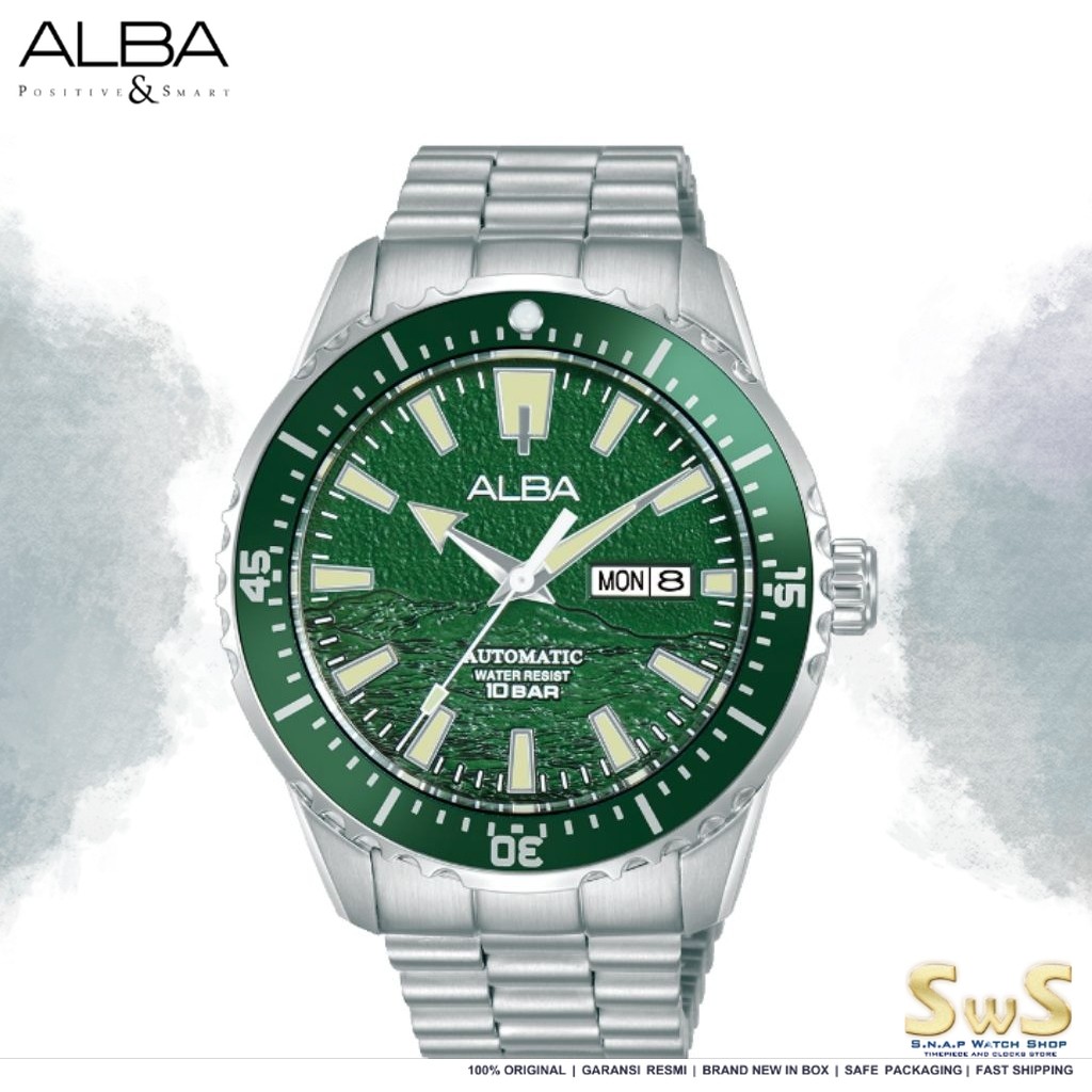 ALBA AL4737 Alba AL4737X1 Jam Tangan Pria Men's Watch Original Garansi Resmi