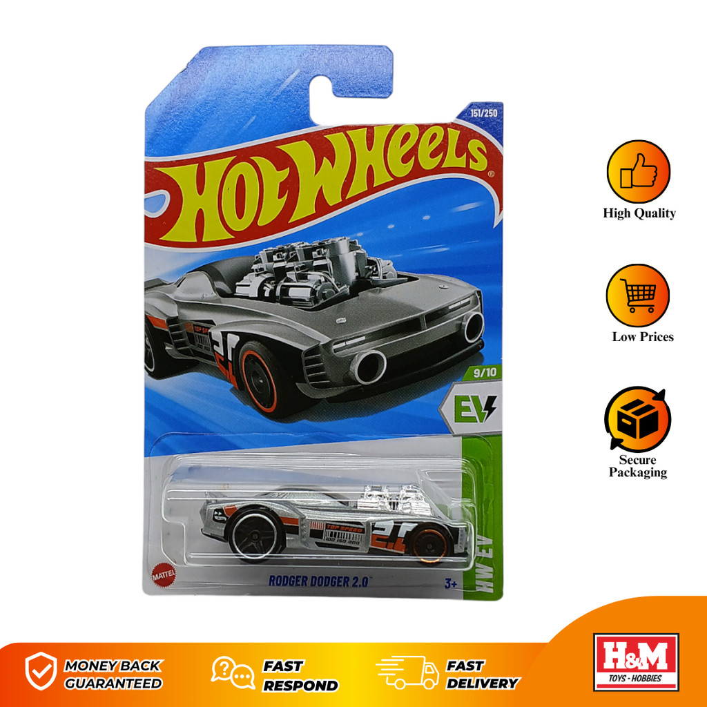 Hot Wheels Rodger Dodger 2.0 Silver - N 2025