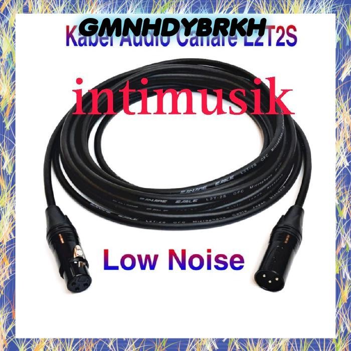 KABEL MIC JACK XLR MALE TO JACK XLR FEMALE - 1 mtr