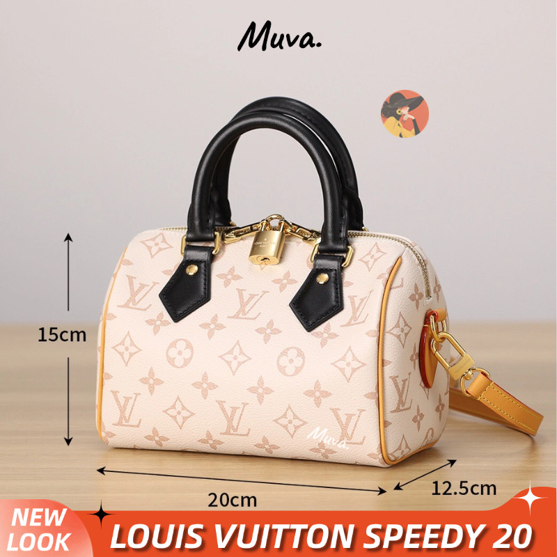 Tas wanita LOUIS VUITTON LV SPEEDY BANDOULIÈRE 20 BAG M46906
