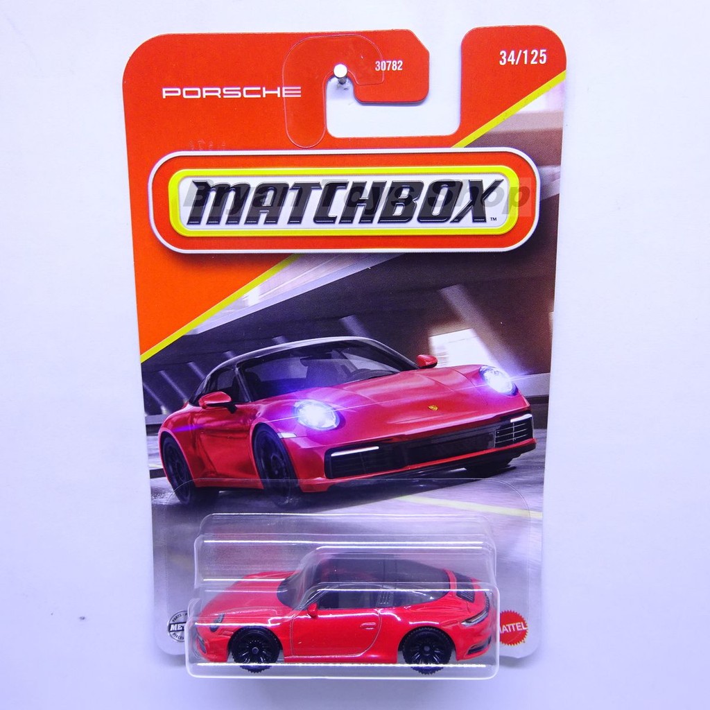 Matchbox Porsche 911 Targa Merah