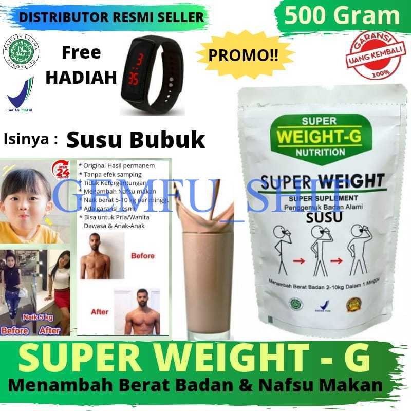 Susu SUPER WEIGHT GAIN - PENGGEMUK BADAN TERBUKTI MENAMBAH BERAT BADAN susu penggemuk - weight gain
