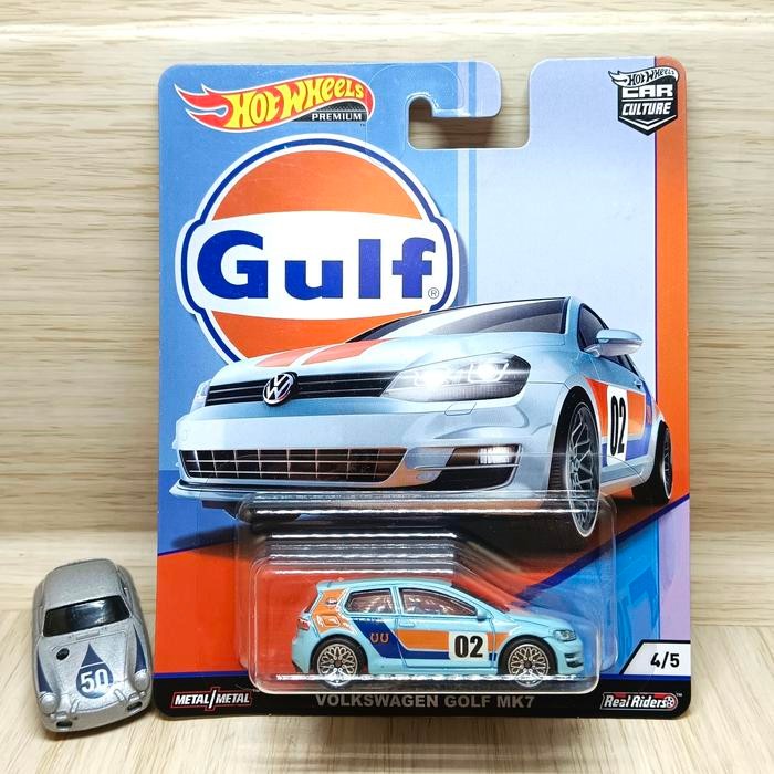Hot Wheels Volkswagen Golf MK7 Gulf Car Culture SWO86