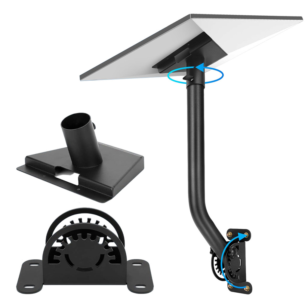 For Starlink gen 3 Mount, Adjustable roof mounting kit for V3 Starlink, Include Gen 3 Pipe Adapter a
