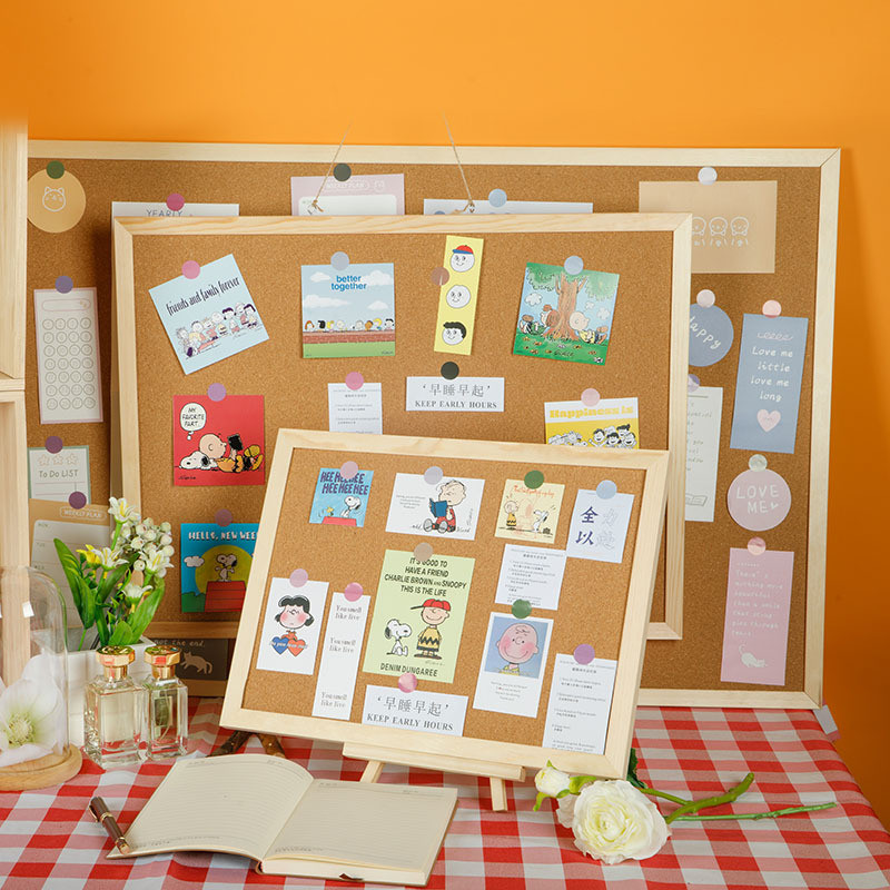 60x90CM Message Board for Home Use / Cork Board /Vision Board / Cartoon Note Board / Pin Board / Dec