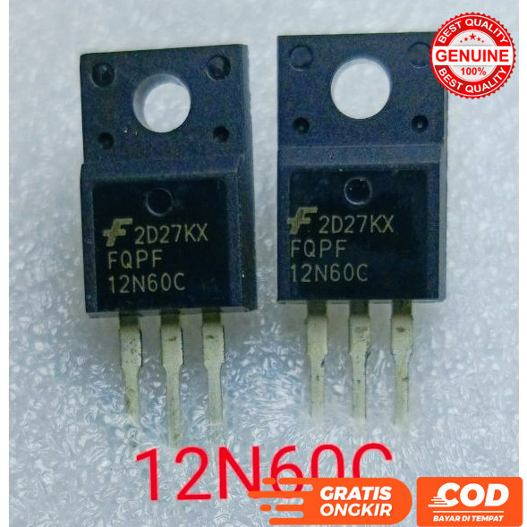 TRANSISTOR IC MOSFET 12N60C 12N 60C