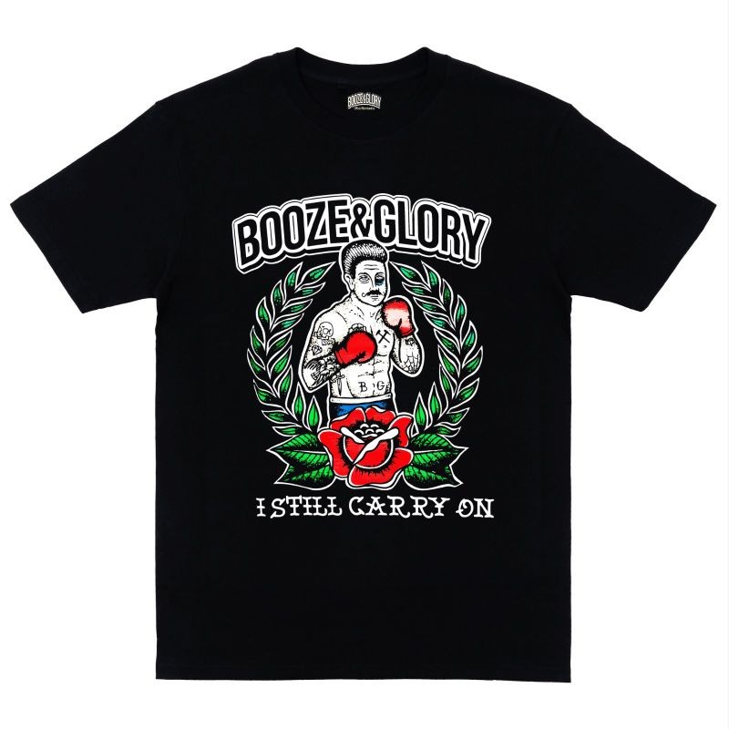 Booze& glory - I still carry on / new merchandise kaos band booze and glory