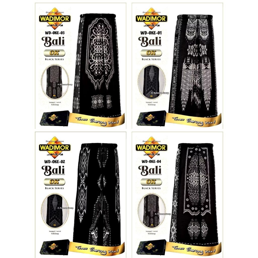Sarung Wadimor Original Motif Batik BALI OKE Terbaru | Sarung Wadimor Dewasa Premium
