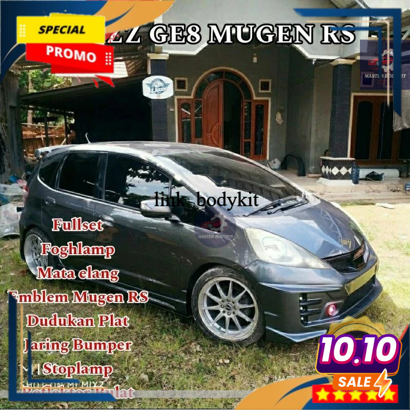 Bodikit Bodykit Jazz Ge8 Adaptasi Mugen Rs Plus Aksesoris Lampu Eksterior Grade A Product Presisi