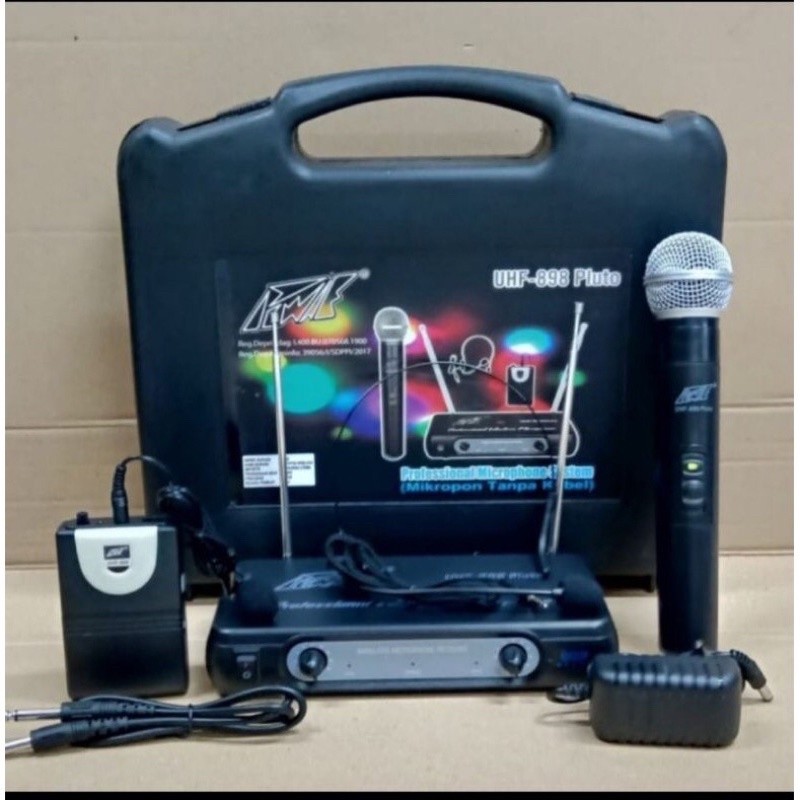 Microphone Wireless Pewie UHF - 898 Pluto