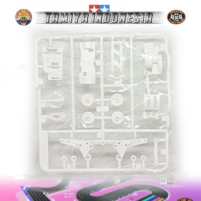 REP TAMIYA GEARBOX SUPER 2 CHASSIS WHITE / GIRBOK SET CHASSIS SUPER 2