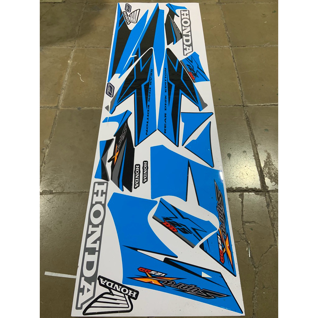 (COD)Striping Supra X 125 R Double Disc - Supra X 125 DD 2006