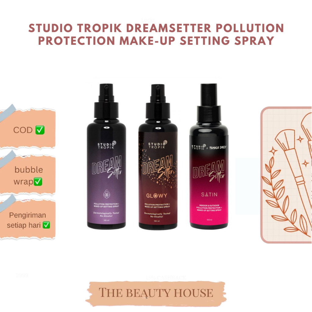 STUDIO TROPIK DREAM SETTER SETTING SPRAY