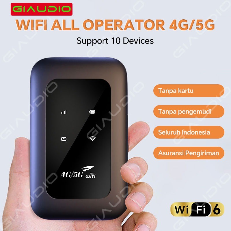 AURABYTE H806/H760 Mifi Modem Wifi 4G/5G LTE All Operator Unlock SIM card 150Mbps with 2100mAh Batte