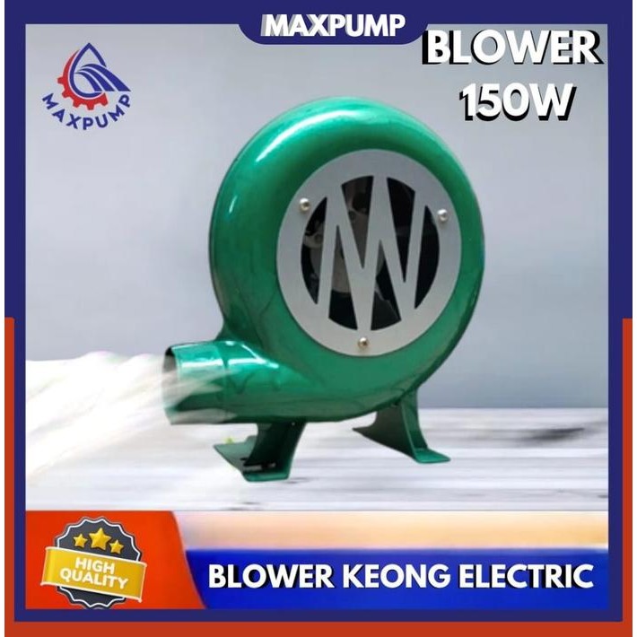 braketlanse MAXPUMP Blower Keong Electric 150W Kipas Duduk 2 Inch 150 Watt Hemat Listrik Cocok untuk