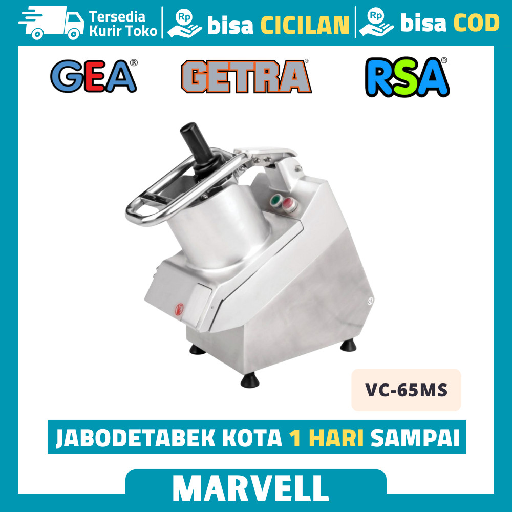 FRUITS AND VEGETABLE CUTTER GETRA VC65MS VC 65MS VC-65MS MESIN PEMOTONG BUAH DAN SAYURAN ORIGINAL GA