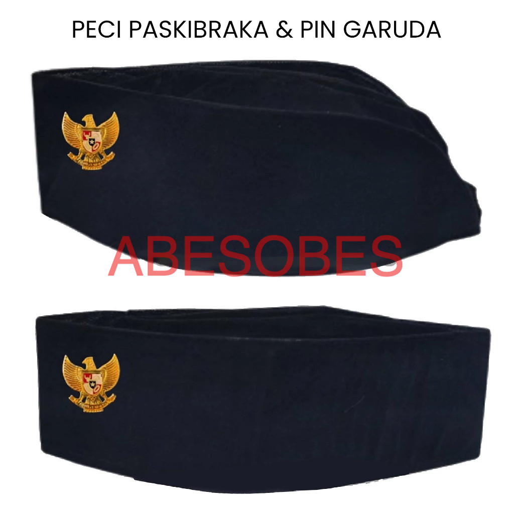 Peci Paskibra Songkok Paskibraka Peci Paskib Putra Putri Pin Garuda Mpg