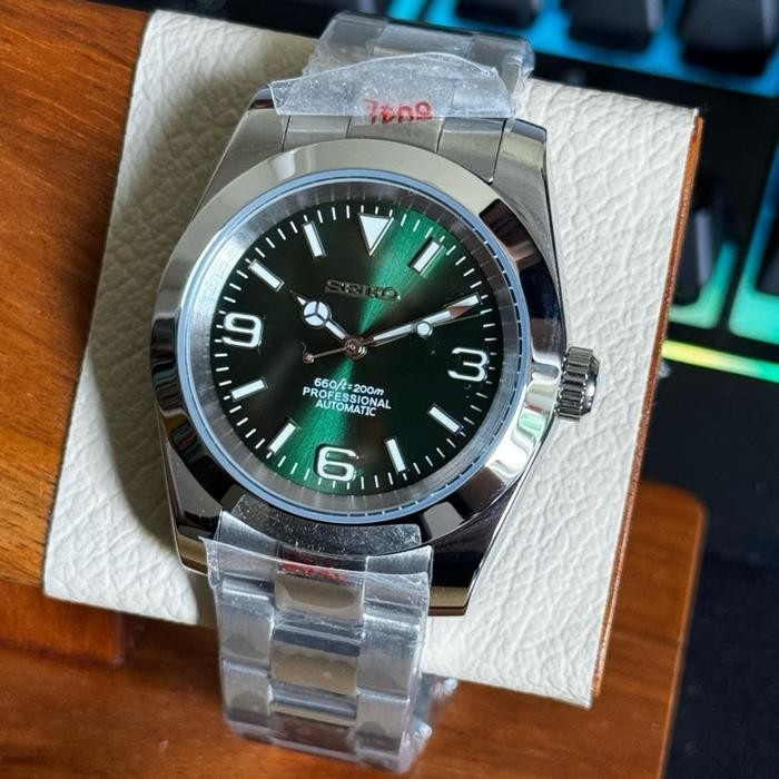 Seiko Explorer Green Forest NH35 Automatic Limited