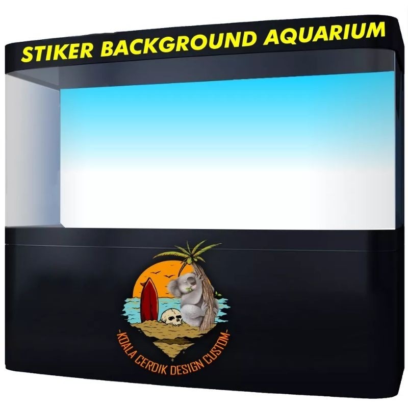 Background Gradasi untuk Aquarium