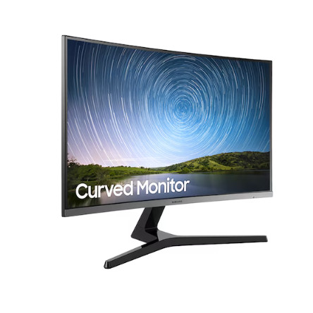 Monitor Samsung LC32R500FHEXXD 32 Inch Curved Full HD – Layar Lengkung AMD FreeSync, Kontras 3000:1