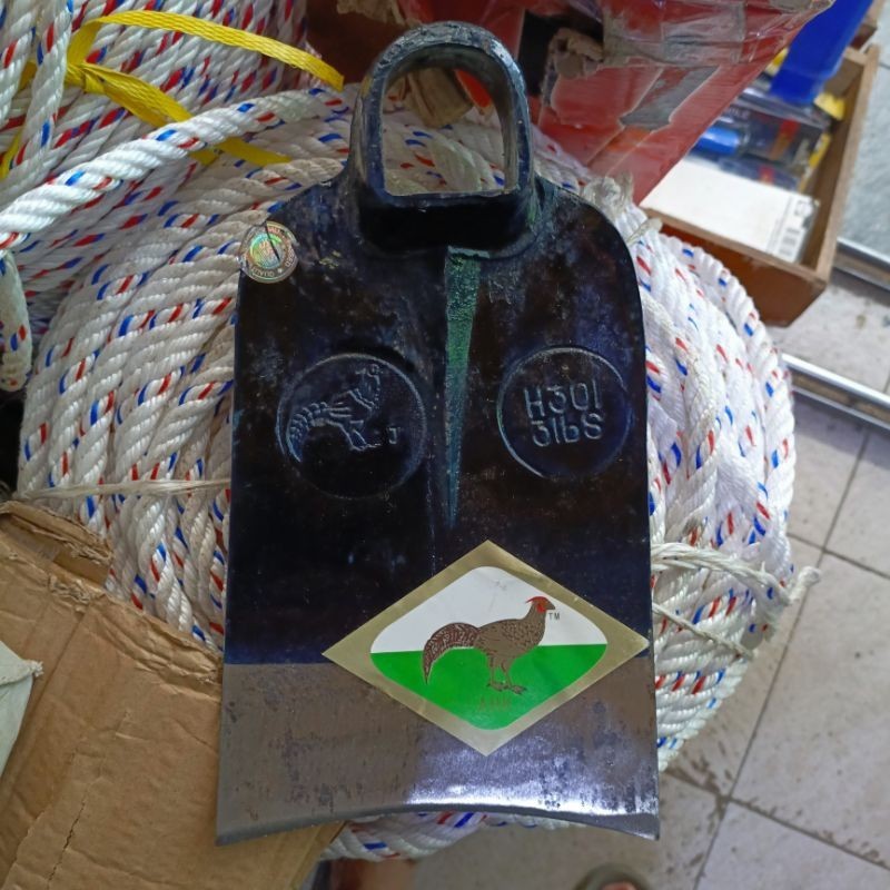 Cangkul Cap Ayam Sabit Baja Asli Original - Cangkul Cap Jago Baru