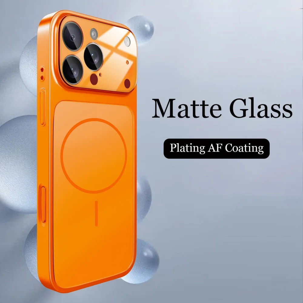 High Quaity Instantly Change To 17 Hose Ultra-thin Big Window Orange New IPhone 17 16 15 14 13 ProMa