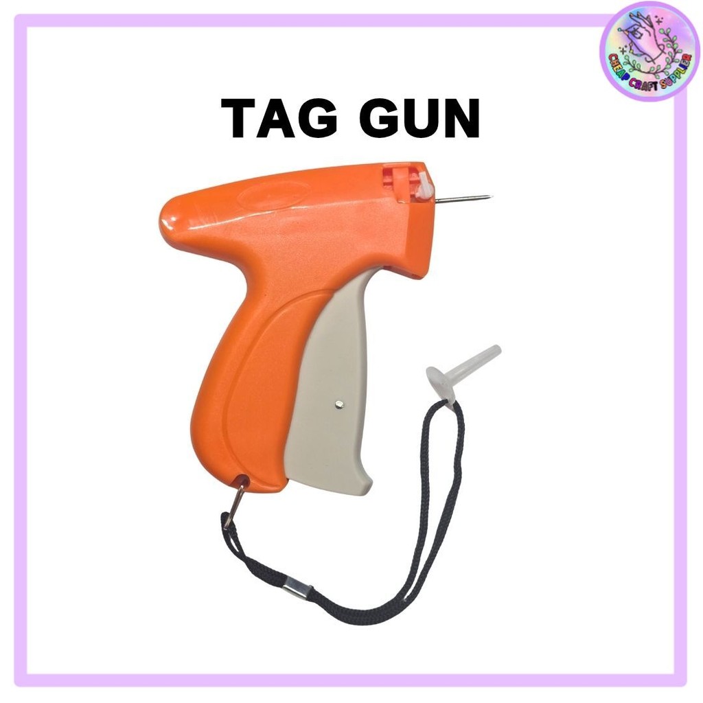 Tag Gun Tag Pin Tembakan Label Baju/Laundry/Kaos Kaki/Pakaian
