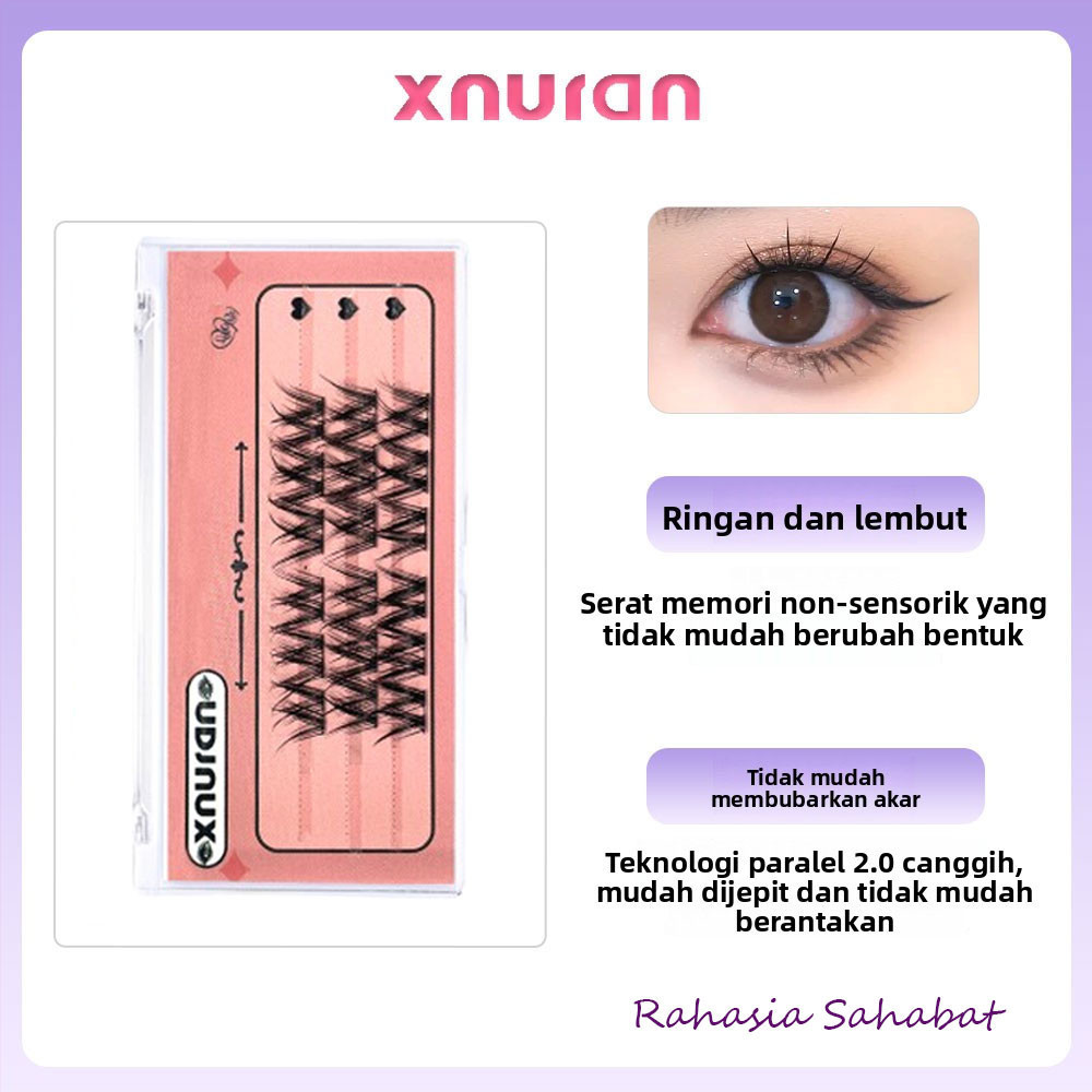 Rahasia Wajah Jennie BP Bulu Mata Palsu 5D Bulumata Eyelash Baru Alami Tebal Berbulu Halus