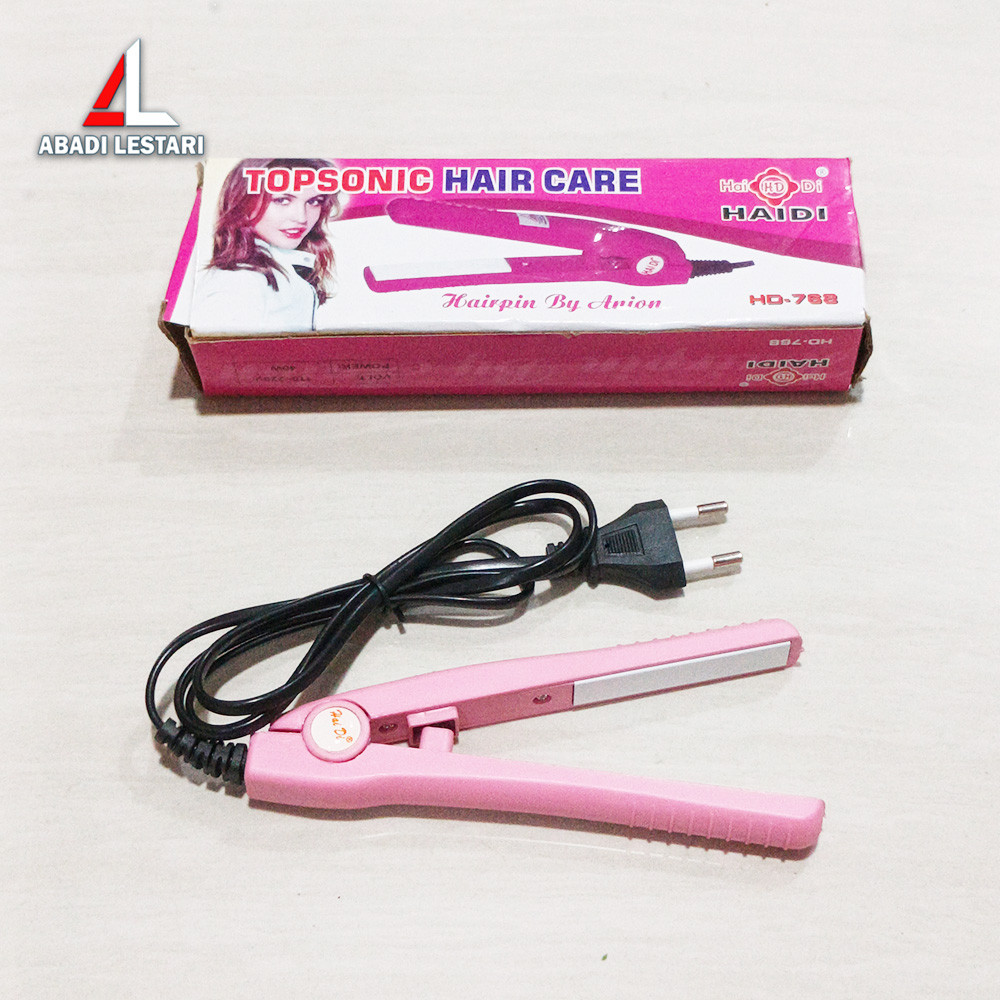 CATOKAN MINI PELURUS RAMBUT / ALAT IRON STRAIGHT LURUS REBONDING / CATOK MINI MELURUSKAN RAMBUT
