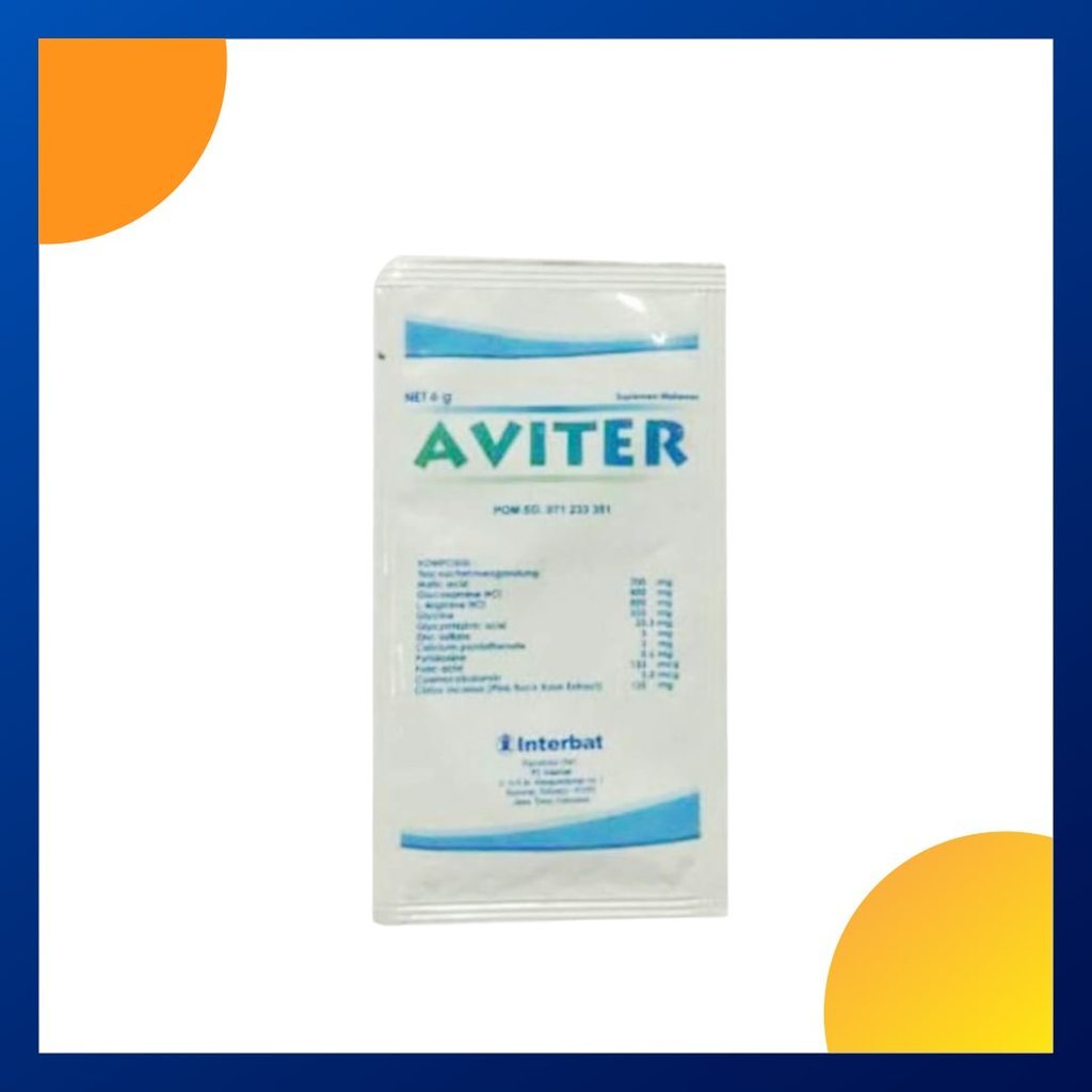 Aviter Granul Isi 6 Gram Sachet