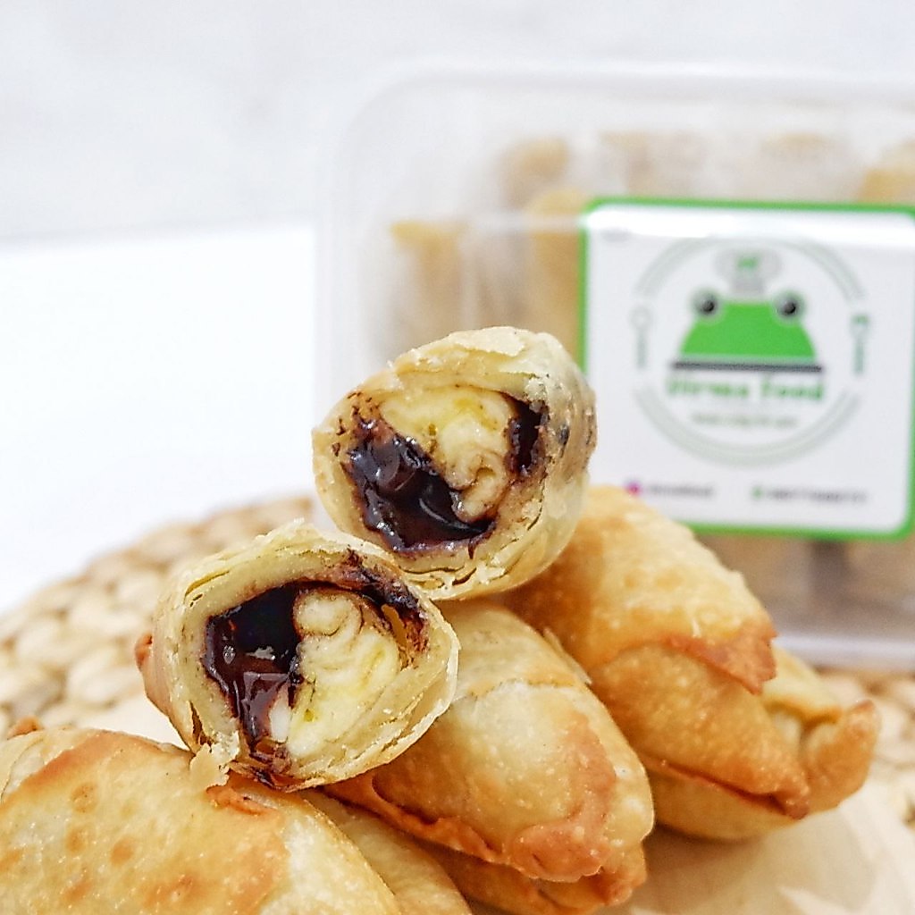 DIRMAFOOD - Pisang Molen Coklat Keju / Pismol Cokju / Pisang Molen / Pisang Molen isi Coklat Keju / 