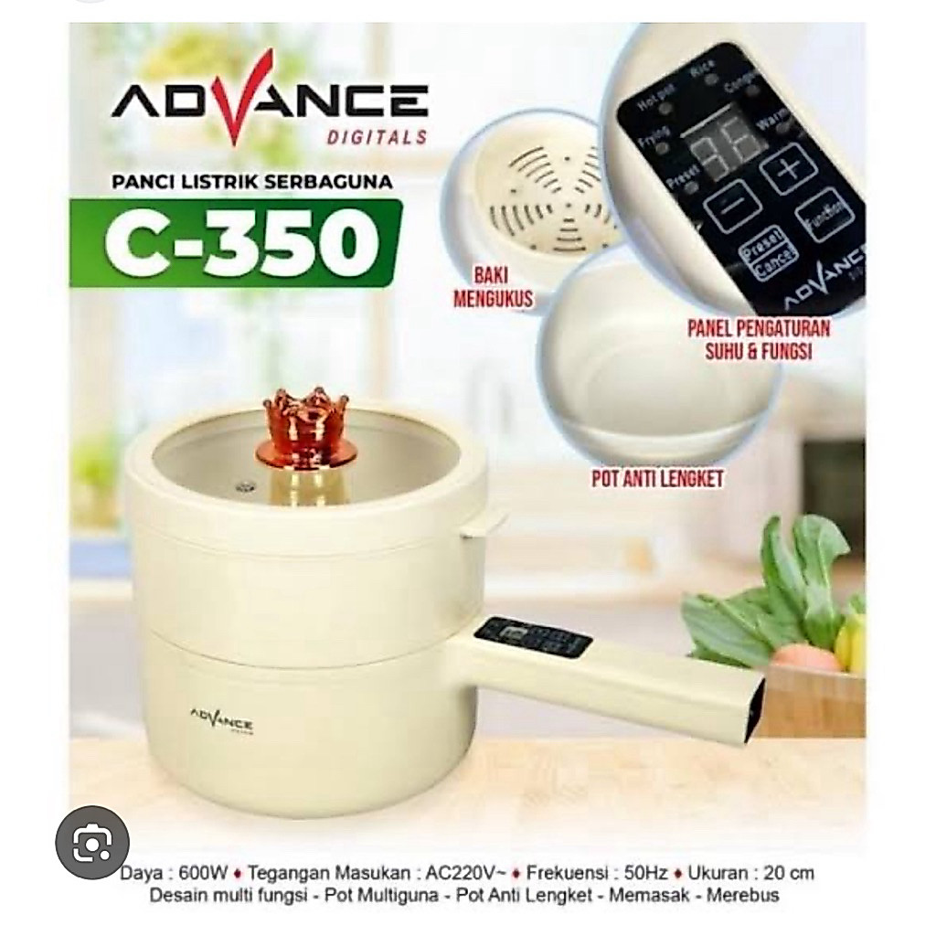 Panci Listrik Advance C-350 putjj