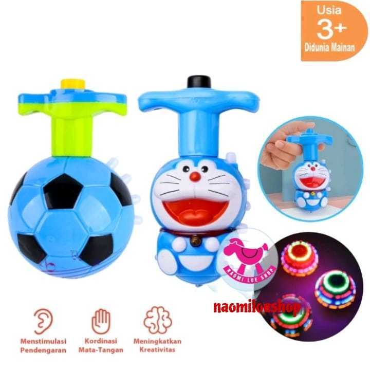 Gasing lampu Mainan Anak Gasing beyblade lampu Karakter Kartun Lampu dan Musik