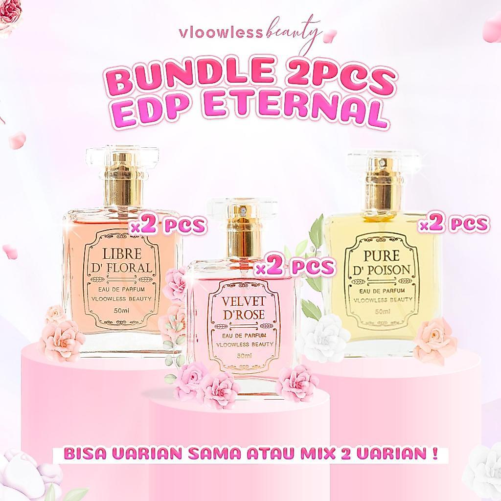 Vloowless Bundle 2pcs -  Eau De Parfume Eternal 50ml