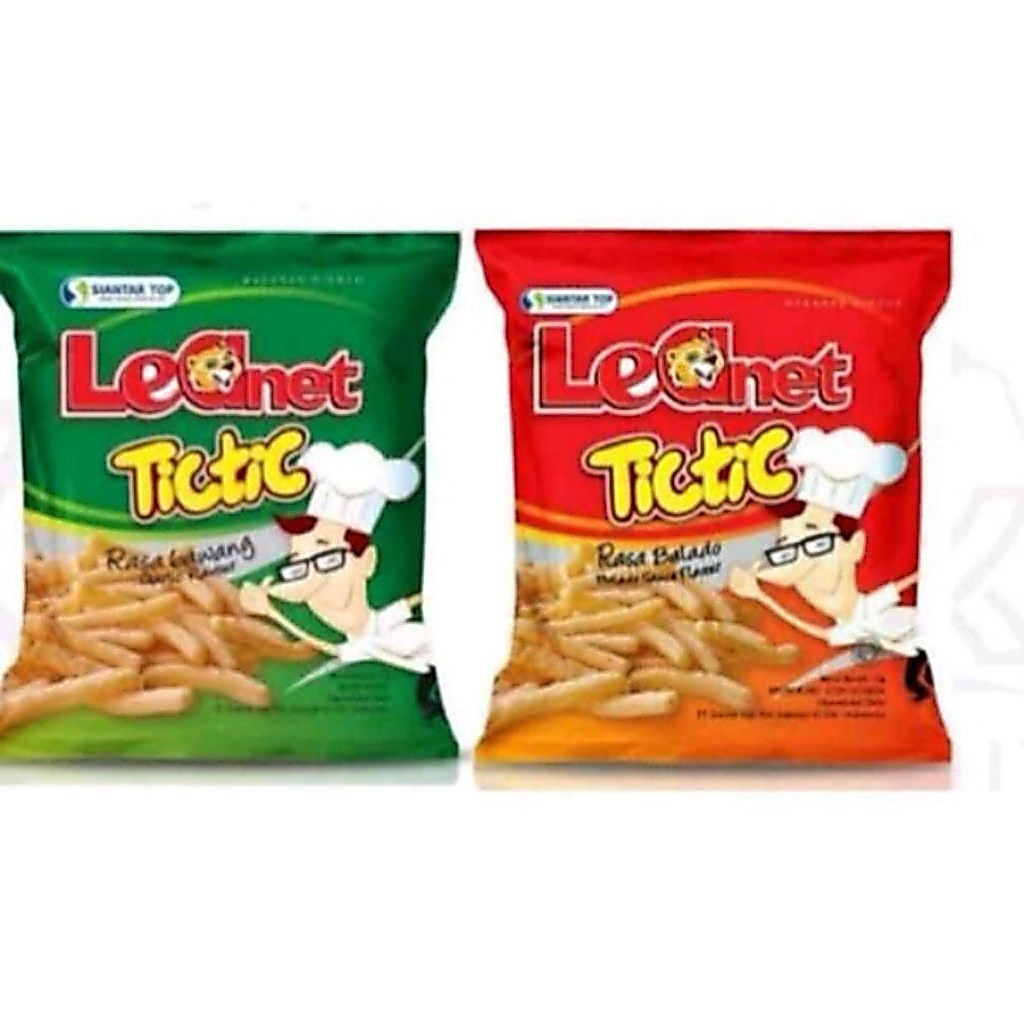 Snack Leanet Leonet Tictic 1 renceng isi 10