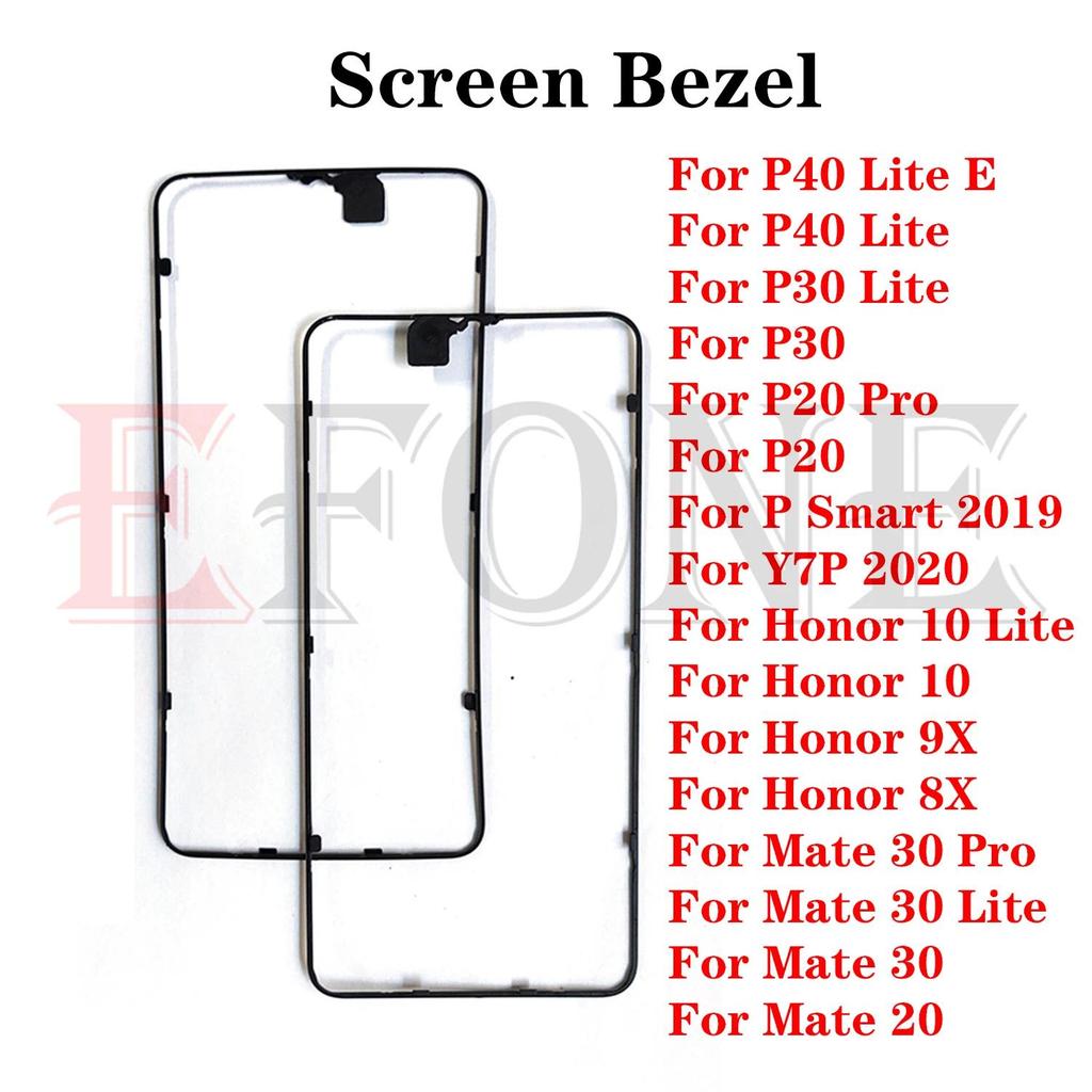 For Huawei P20 P30 P40 Pro Mate 20 30 Honor 10 9X 8X Lite E Y7P Y9 P Smart 2019 2020 Middle Frame Fr