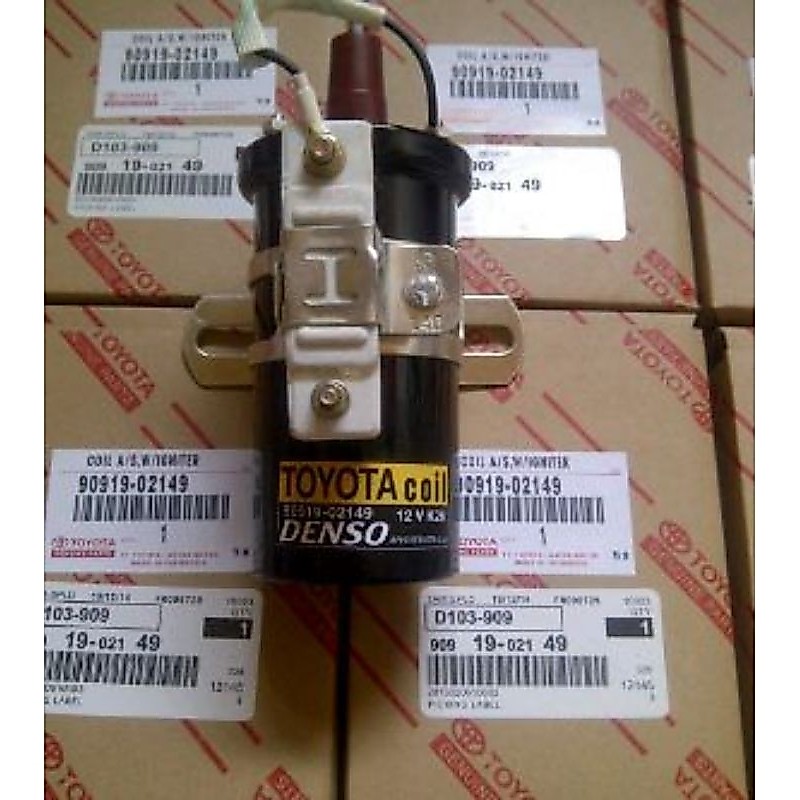 coil ignition assy kijang/ coil botol luar kijang