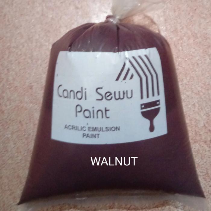 CAT TEMBOK 1 KG WARNA COKLAT WALNUT KWALITAS SUPER