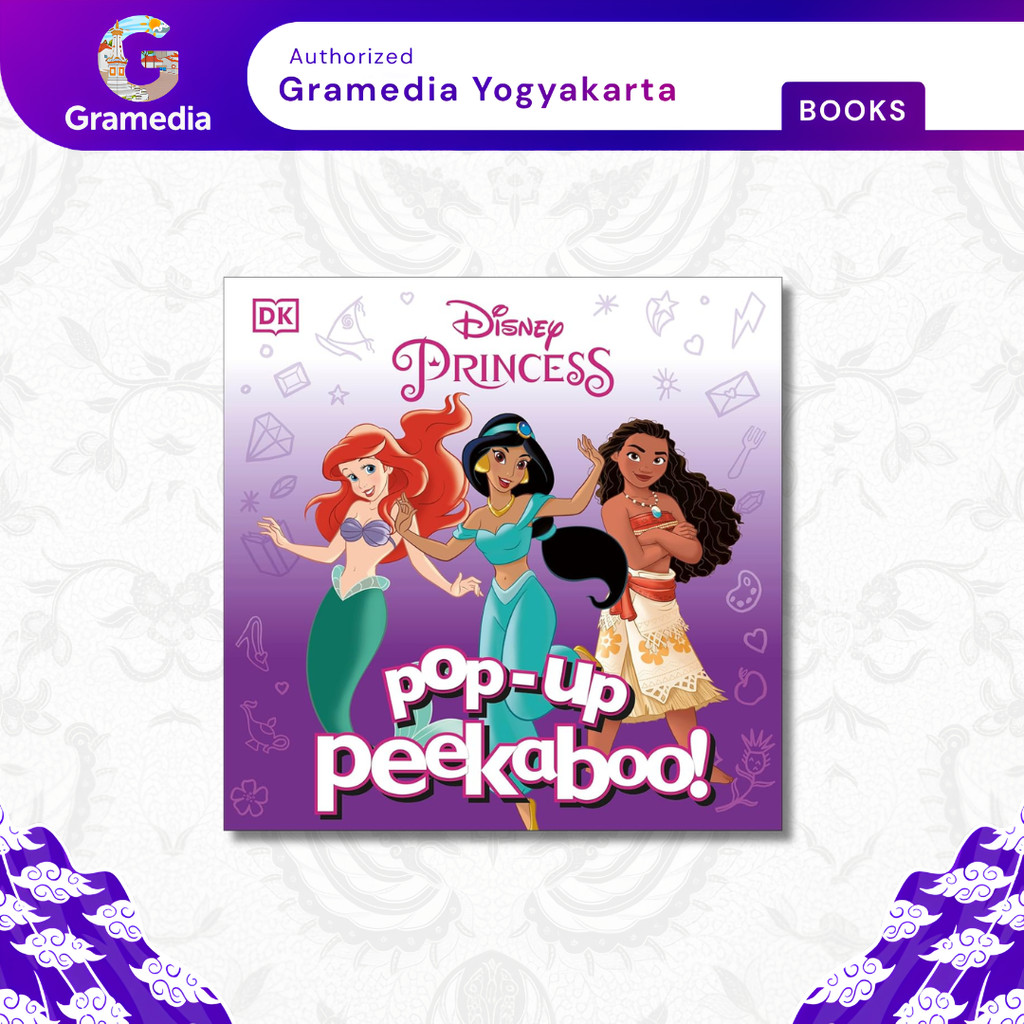 Gramedia Yogya - Pop-Up Peekaboo Disney Princess (Board book ) wtrl