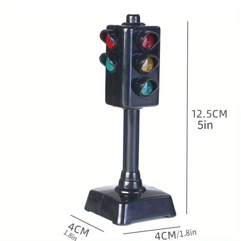 1pc Traffic Light Signs Toy Traffic Light Lamp Base Simulation Road Light Safety Traffic Lamp Home T