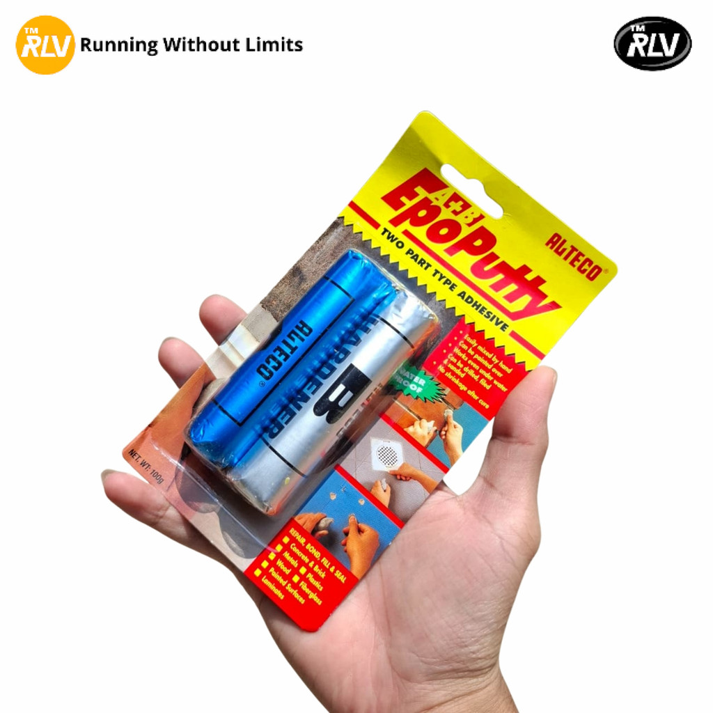 Grosir Lem Porting 100 Gram Alteco Epo Putty Lem Porting Mesin Super Kuat Tahan Panas Lem Besi