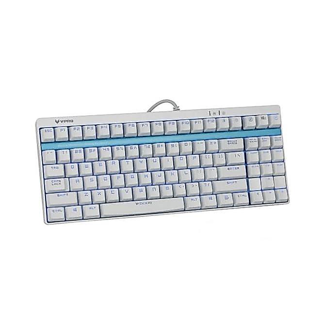 Allthebest- Rapoo Keyboard V500S White Backlite Mechanical Switch