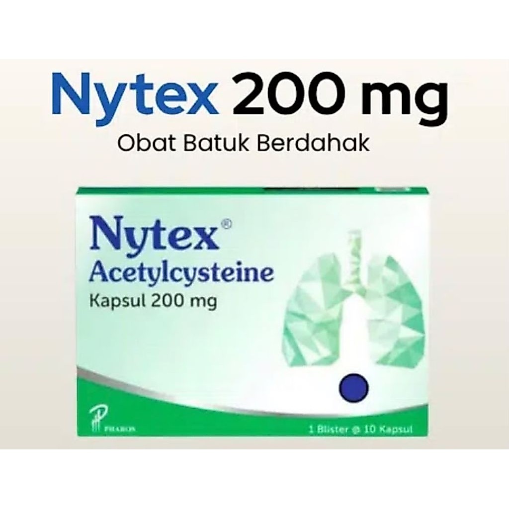 NYTEX/ N-ACETYLCYSTEIN / OBAT BATUK BERDAHAK